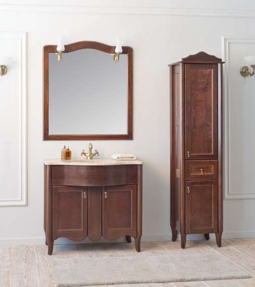 Аллигатор-мебель Capan 90 N(D) (цвет 92) комплект мебели для ванной, массив дуба