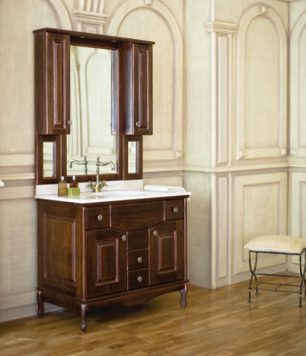 Аллигатор-мебель Capan К(D) (цвет 92 + патина медь) комплект мебели для ванной, массив дуба