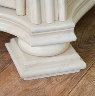 Аллигатор-мебель Classic 125A-2 (цвет 1015) комплект мебели для ванной из массива дерева