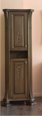 Аллигатор-мебель Classic 125B пенал для ванной, массив дуба