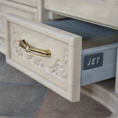 Аллигатор-мебель Classic 125C (цвет 1015) комплект мебели для ванной из массива дерева