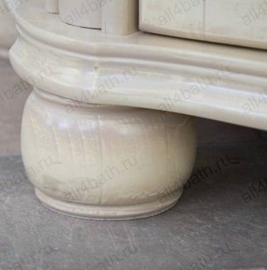 Аллигатор-мебель Classic 125C (цвет 1015) комплект мебели для ванной из массива дерева