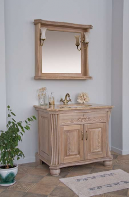 Аллигатор-мебель Classic 90C (цвет 82) комплект мебели для ванной из массива дерева