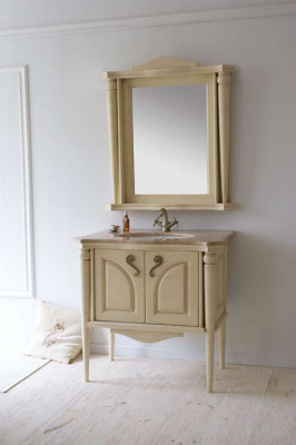 Аллигатор-мебель Classic 90H (цвет 1015) комплект мебели для ванной из массива дерева