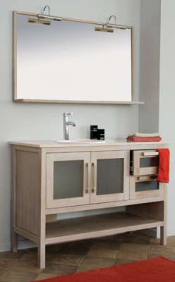 Аллигатор-мебель Polo 130A (цвет 82) комплект мебели для ванной из массива дуба