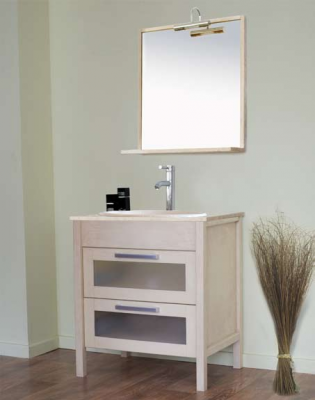 Аллигатор-мебель Polo 70A (цвет 1015)  комплект мебели для ванной из массива дуба