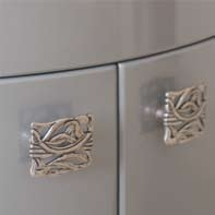 Аллигатор-мебель Royal Комфорт A(М) тумба с раковиной, 60см, цвет 9001 с патиной, МДФ